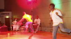 Unge og kunst. Fotograf Øygarden