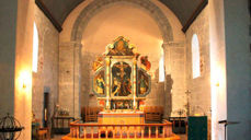 Alteret i Herøy kirke. Foto: Kirkesøk