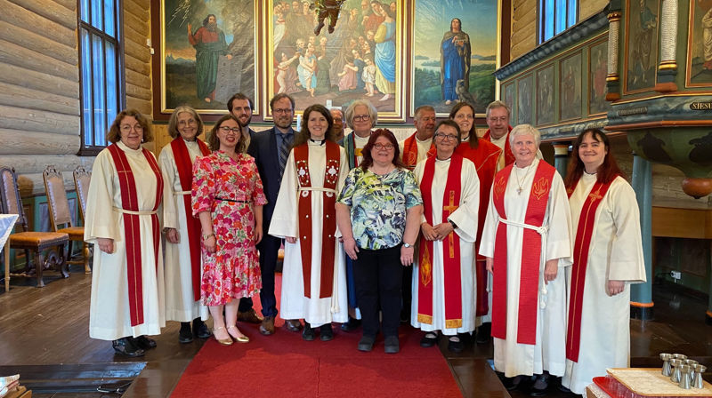 Ordinasjon av Benedicte Bjørkmo i Dolstad kirke