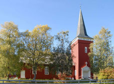 Elsfjord kirke. Foto: Kirkesøk.no