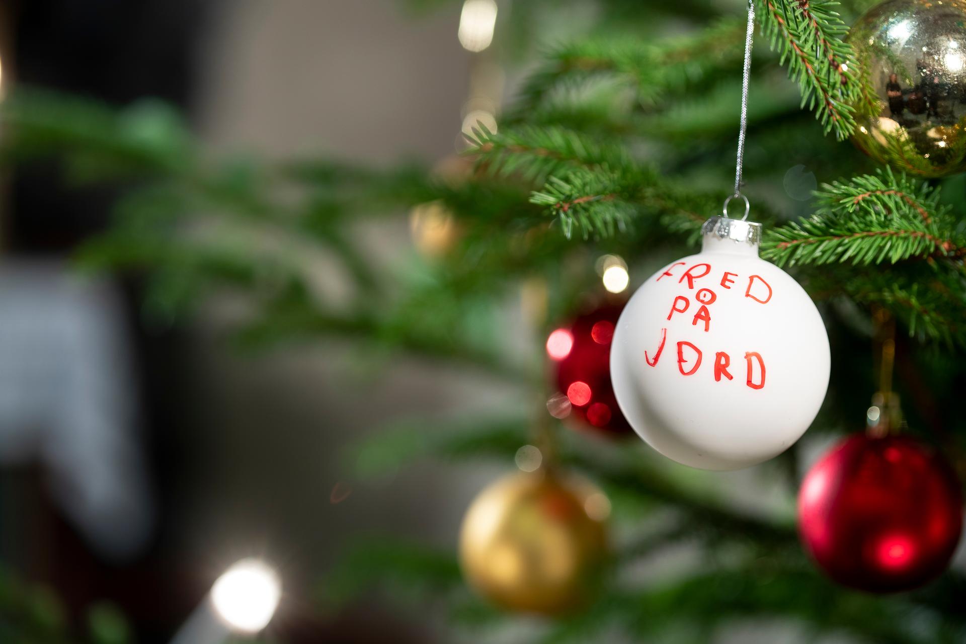 Juletre. Foto: Bo Mathisen