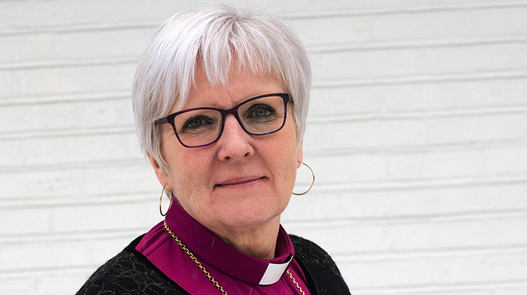 Ann-Helen Fjeldstad Jusnes er biskop i Sør-Hålogaland. Foto: Bispemøtet/Hege Flo Øfstaas.