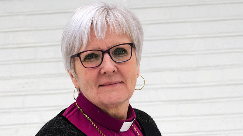 Ann-Helen Fjeldstad Jusnes er biskop i Sør-Hålogaland. Foto: Bispemøtet/Hege Flo Øfstaas.