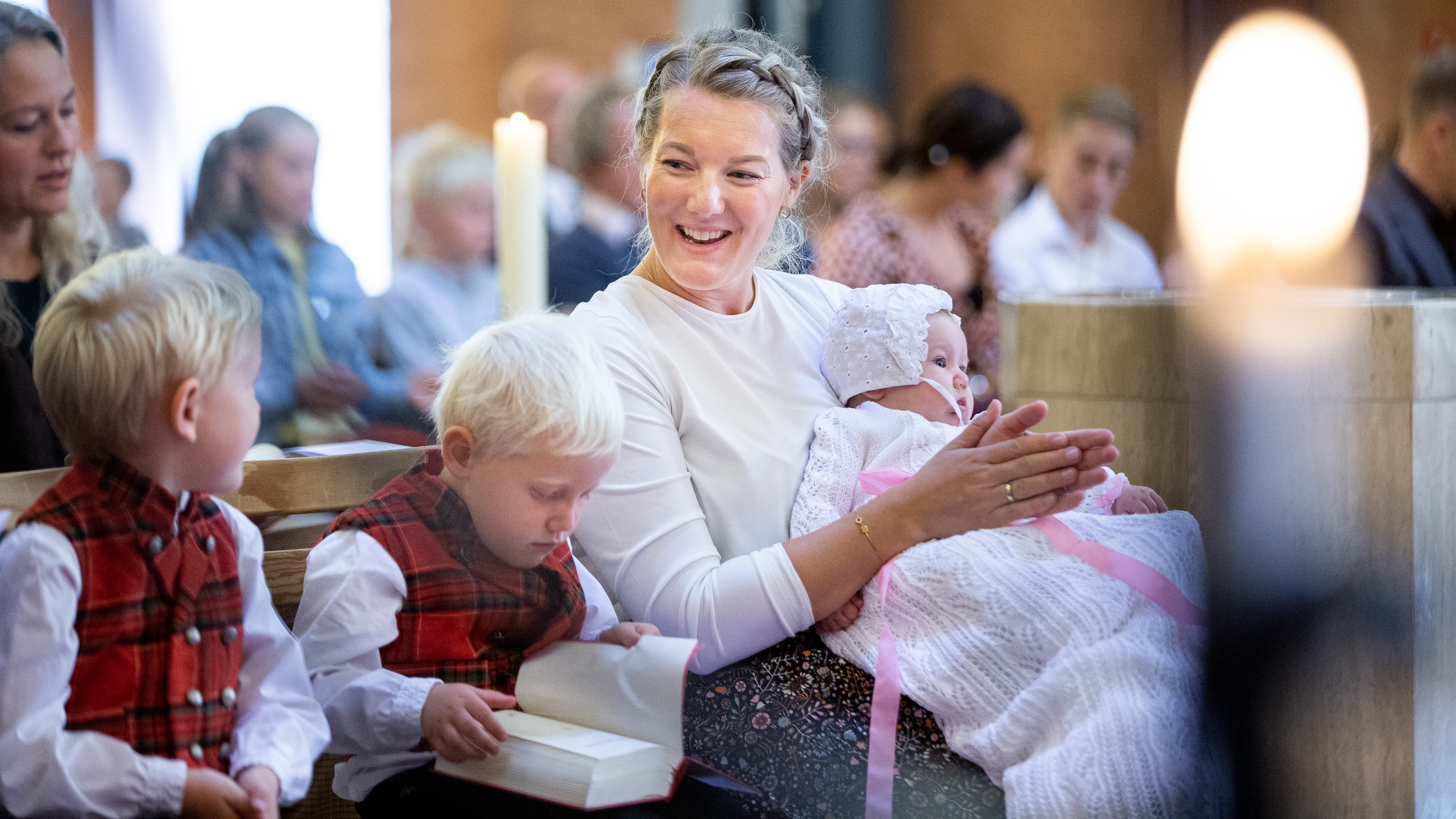 Oppslutningen om dåp og andre kirkelige seremonier er stabilt høy i Stavanger bispedømme. Foto: Bo Mathisen / Kirkerådet
