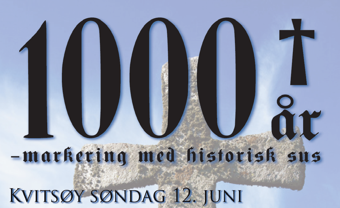 1000-års markering på Kvitsøy