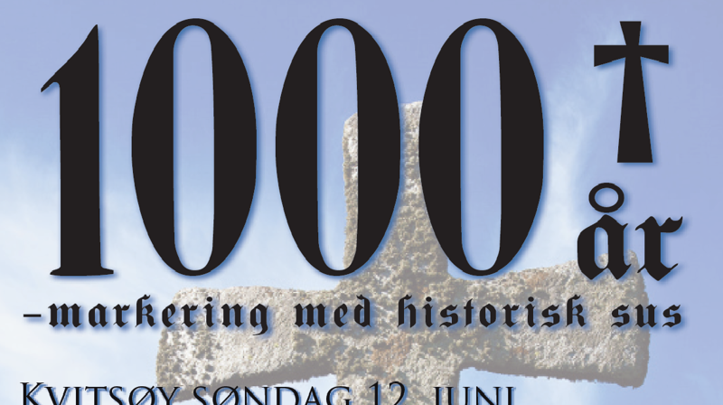 1000-års markering på Kvitsøy