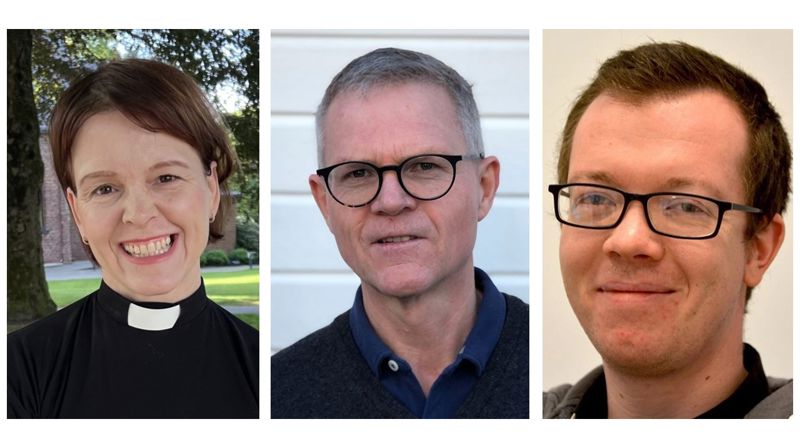 Nadine Vaagen, Morten Sandland og Bjarte Hetlebakke.