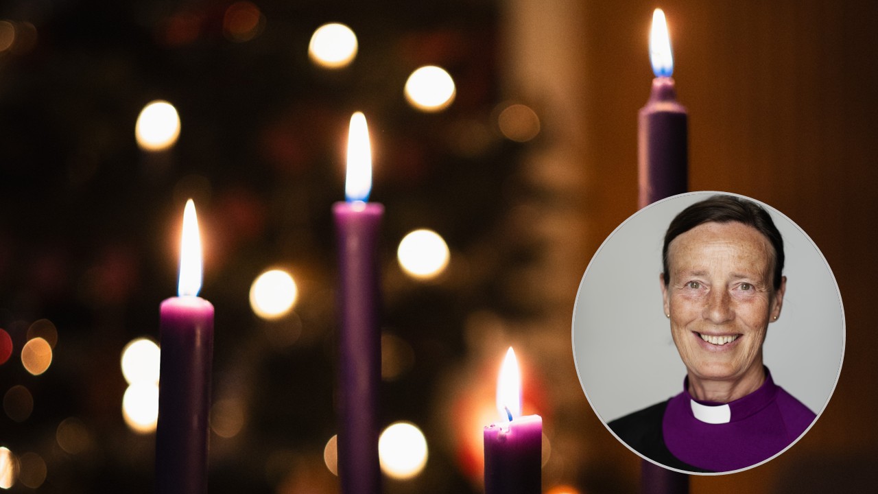 La tradisjonen om å feire verdens lys fortsette å bringe håp – «midt i den kalde vinter, ved mørke midnatts tid», skriver biskop Anne Lise Ådnøy. Foto: Den norske kirke / Marie von Krogh