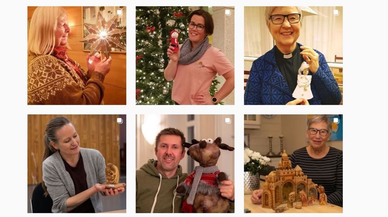 Skjermdump fra Instagram.