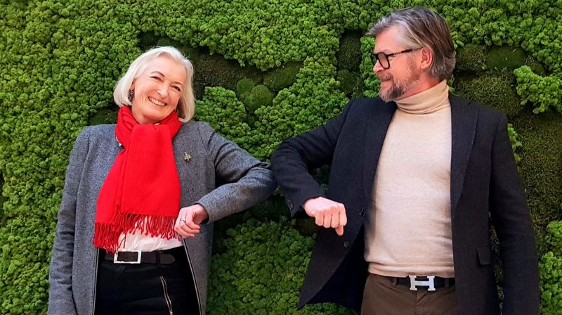 Liv Heidrun Heskestad og Thor Magne Seland.