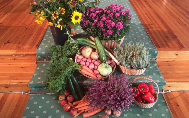 Høsttakkefest i Nordheim kirke i fjor.