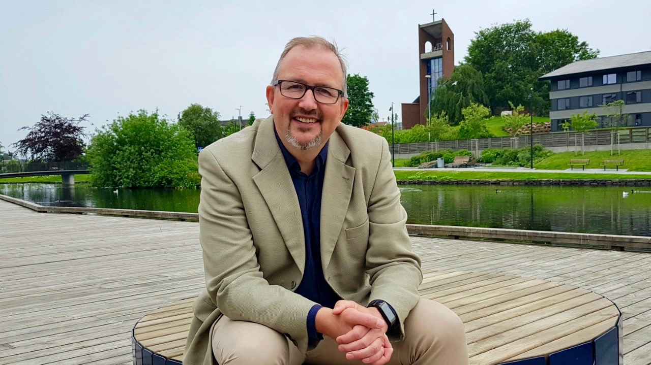 – Du verden så heldig jeg er som får lov å være her