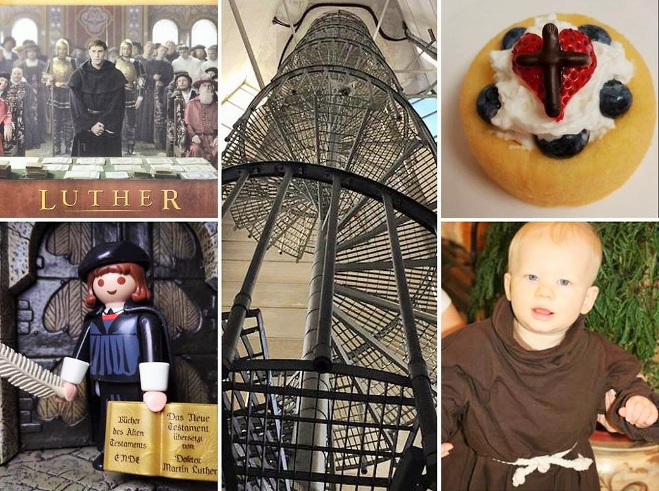 Feirer Luther fra klokken 1517-2017
