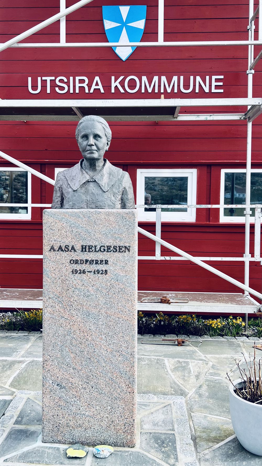 Aasa Helgesen var Europas første kvinnelige ordfører - på Utsira.