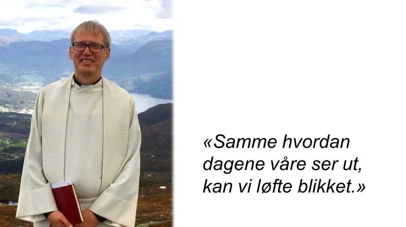 Espen Gya er sokneprest i Sauda.