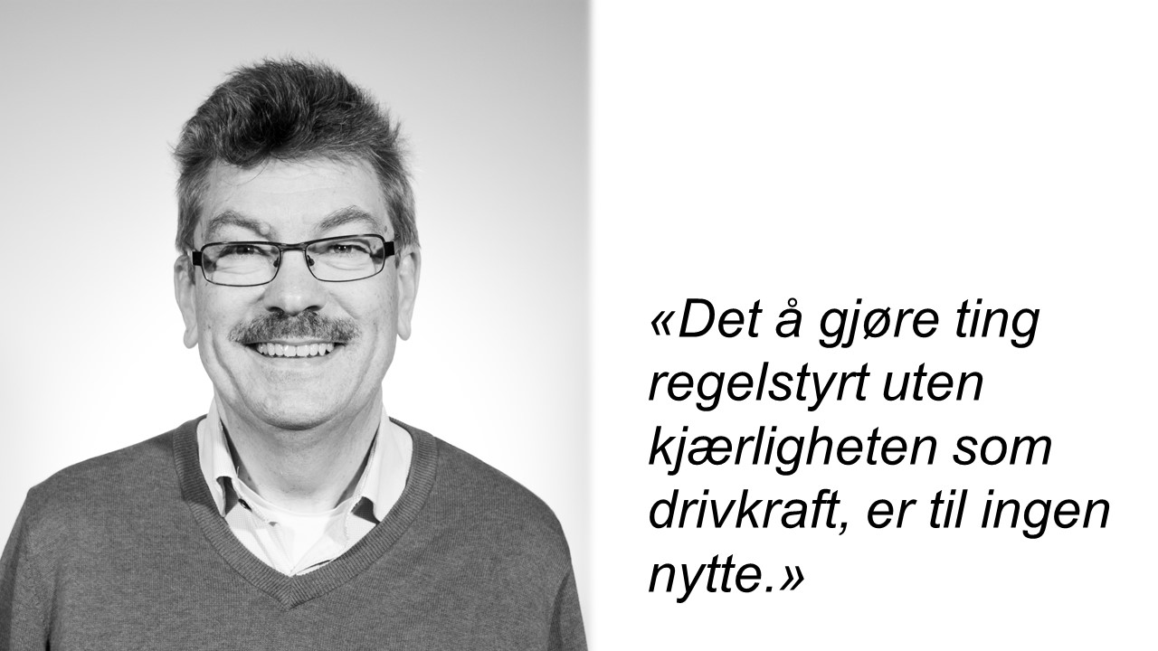 Rolf Arne Tjøstheim er sokneprest i Sunde menighet.