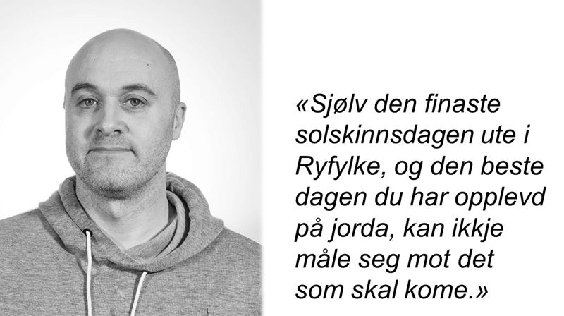 Terje Engstrøm er sokneprest i Talgje sokn og Sjernarøy sokn i Finnøy.