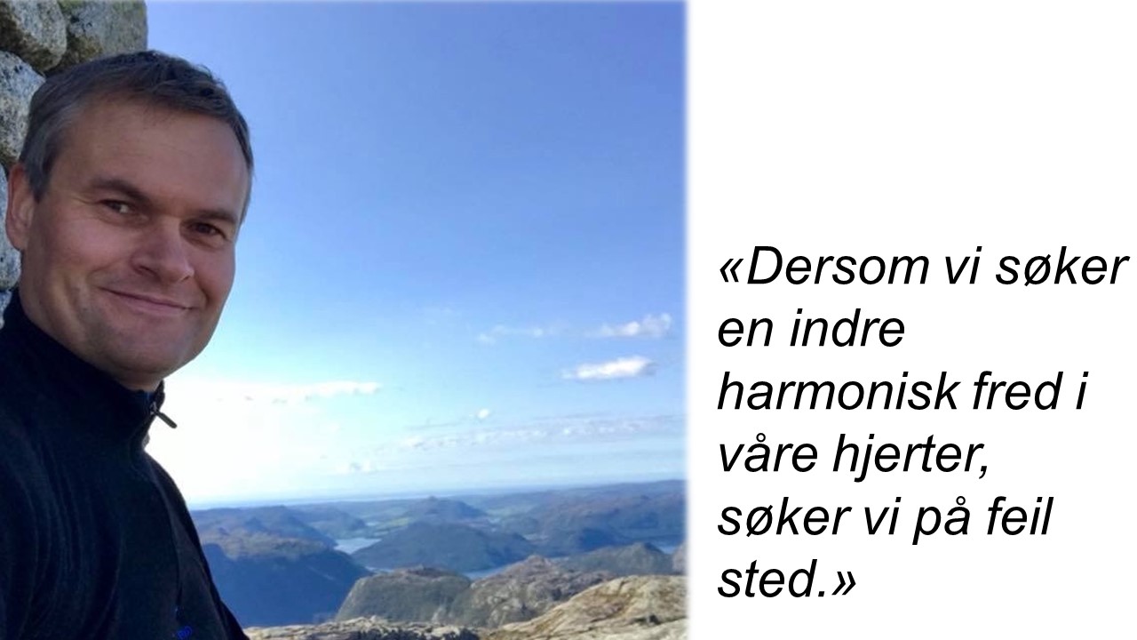 Yngvar Nilsen er sokneprest i Time sokn.