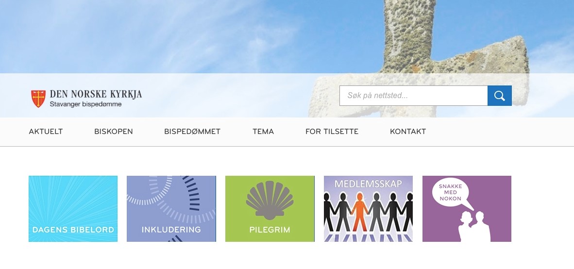 Velkommen til dei nye nettsidene våre