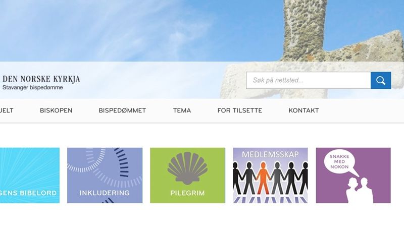 Velkommen til dei nye nettsidene våre