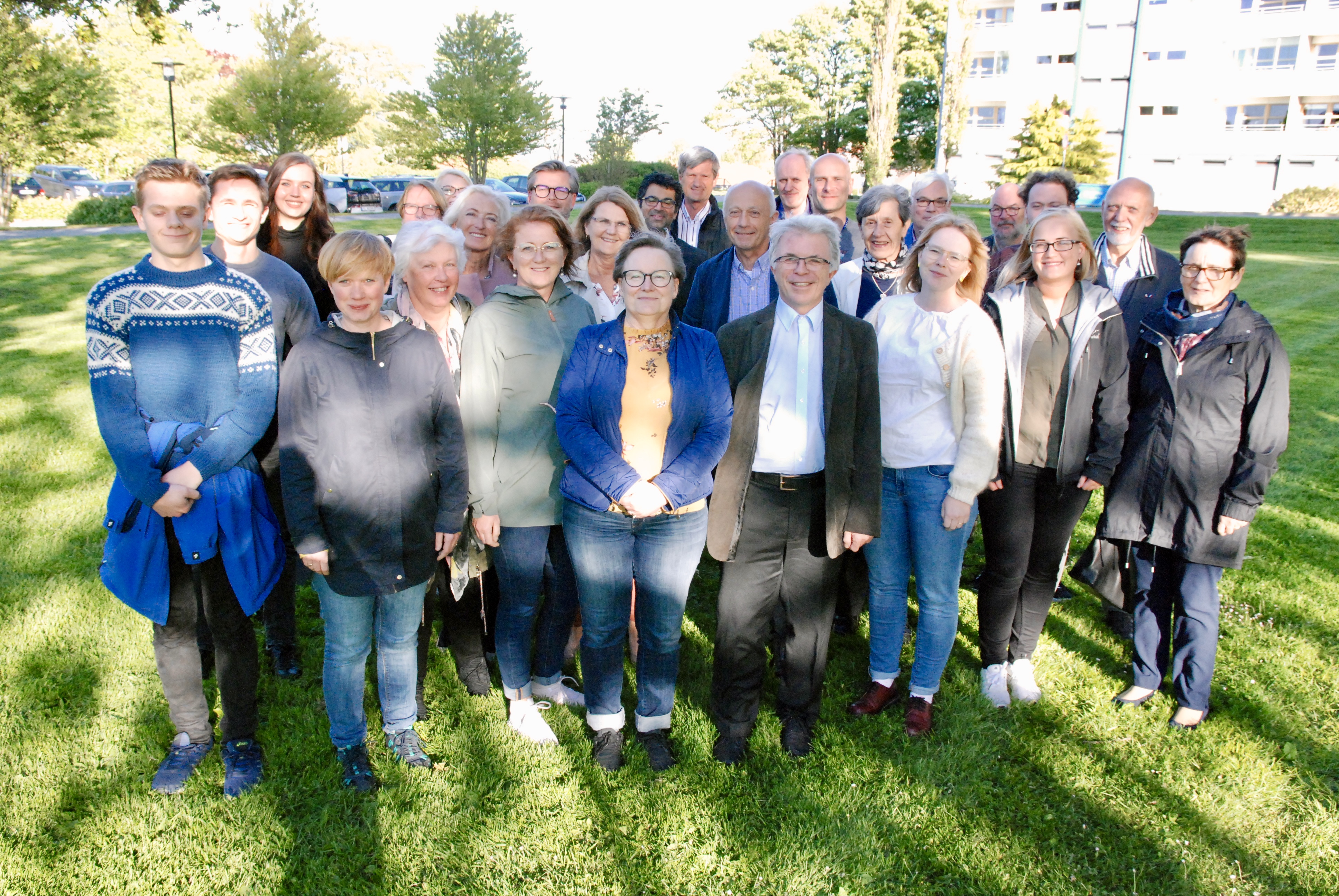 Et utvalg kandidater fra alle tre listene som var samlet på informasjonsmøte forrige uke.