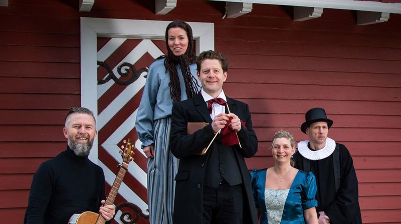 Ryfylke Livsgnist viser forestillingen "Haugespor"