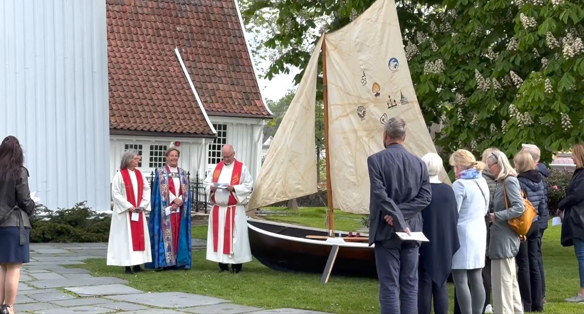 Fra åpningen av stafetten