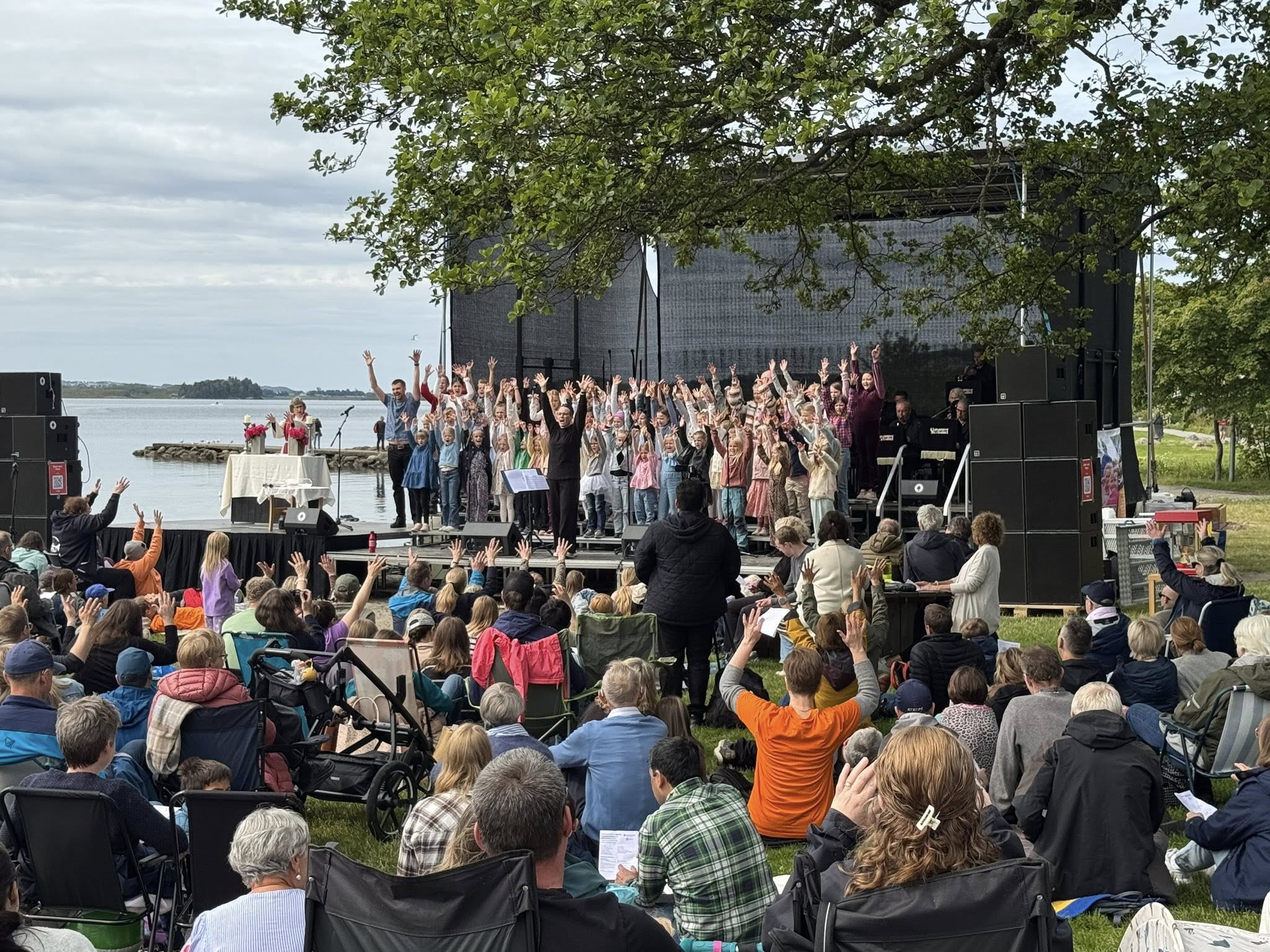 gudstjeneste i Møllebukta