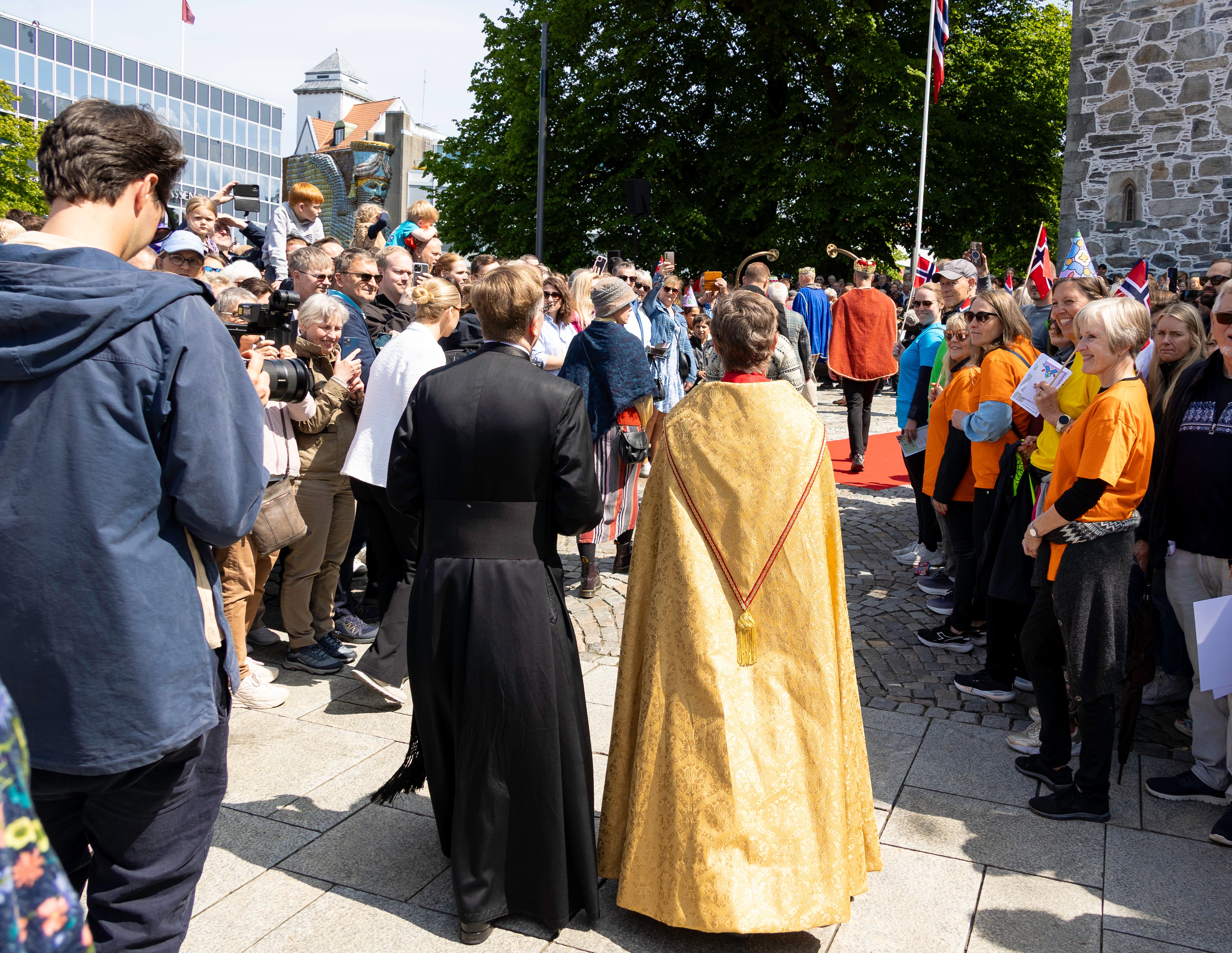 prosesjonen til domkirken