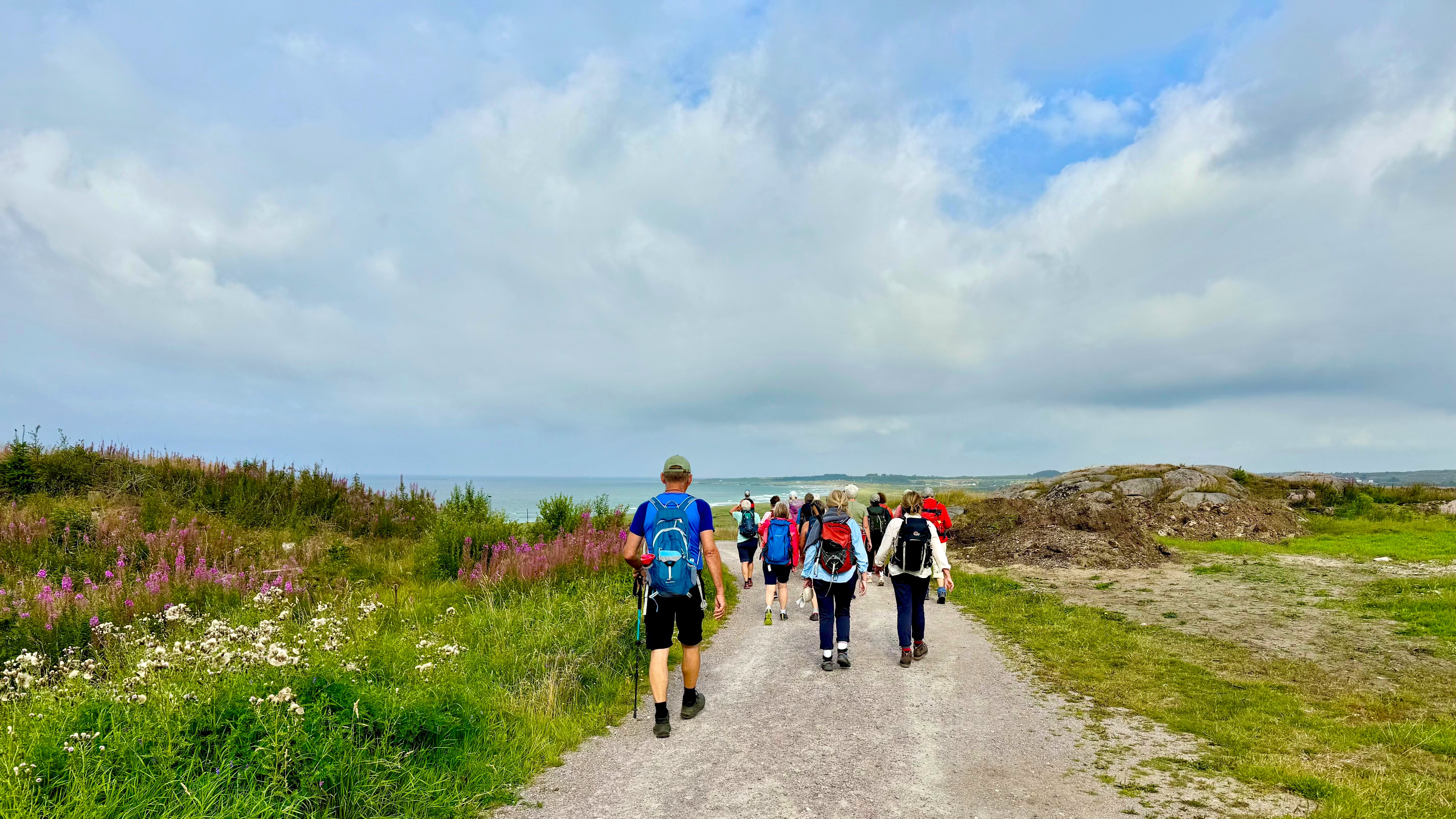 Vandringa over Jæren frå Egersund til Stavanger går i fantastisk natur.