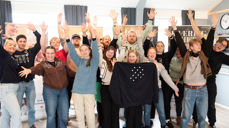 De fleste delegatene til Ungdommens bispedømmemøte 2023.