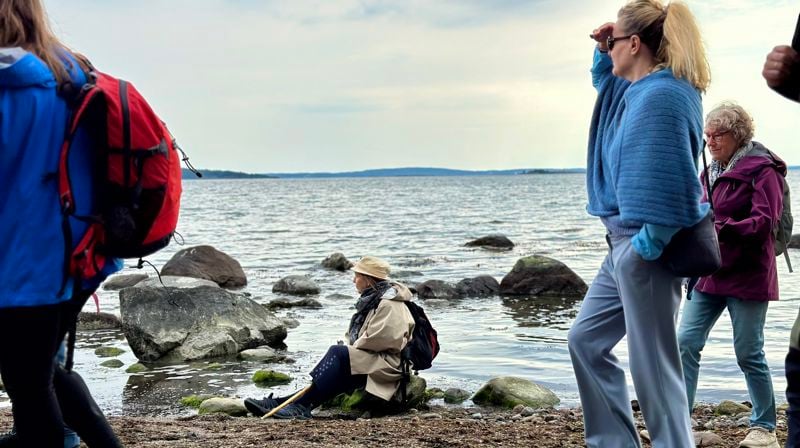 Tunsbergleden gir rom for både vandring og hvile. Foto: Torill Landaasen