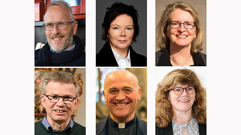 Disse seks er nominert til å bli ny biskop i Tunsberg: Kjetil Haga, Ragnhild Jepsen, Sølvi Kristin Lewin, Øystein Magelssen, Jan Otto Myrseth og Merete Thomassen. 