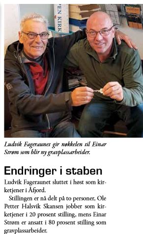 Ny gravplassarbeider