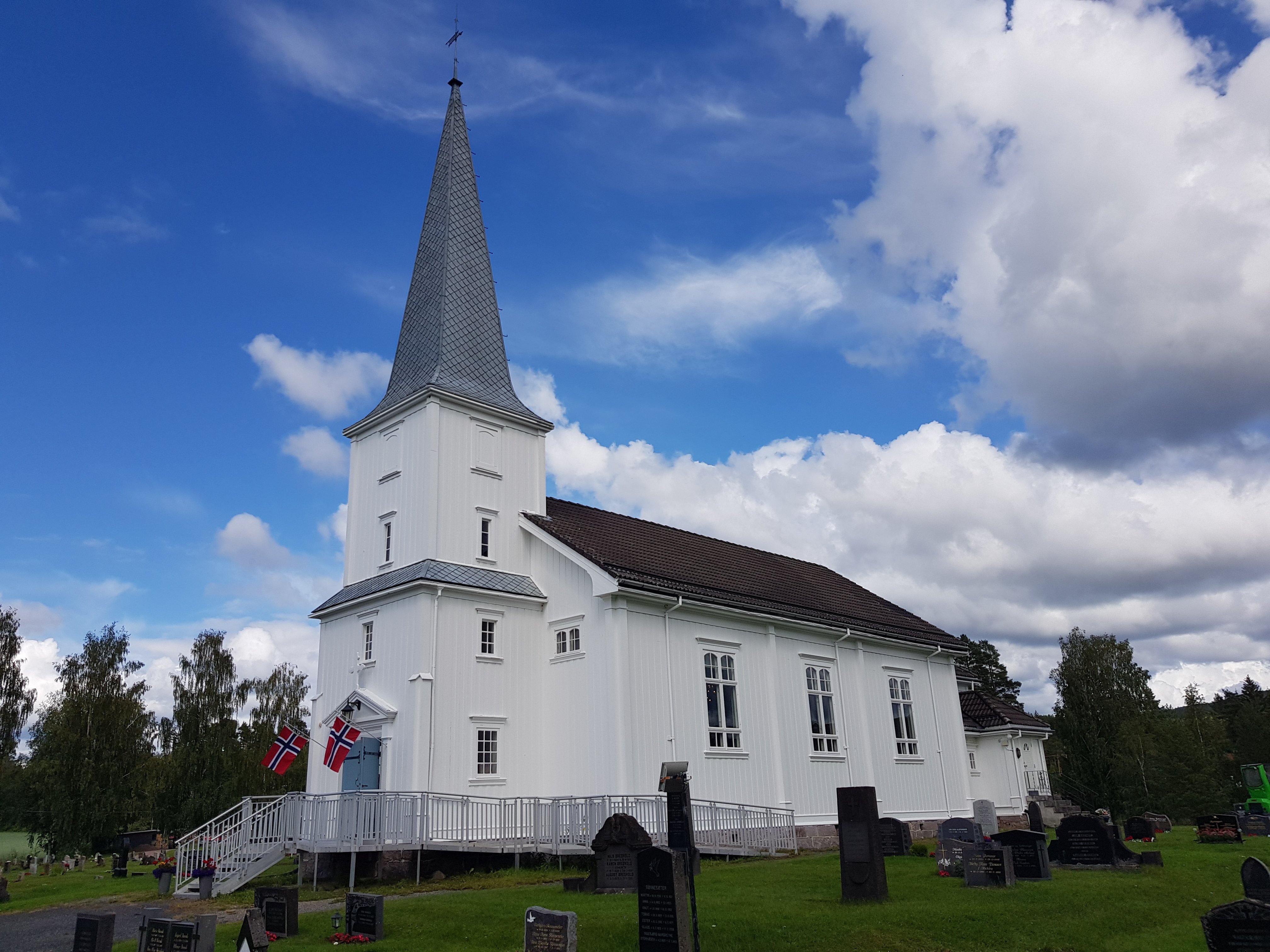 Åsnes Finnskog kirke. Foto: Anne Bråten Edvardsen