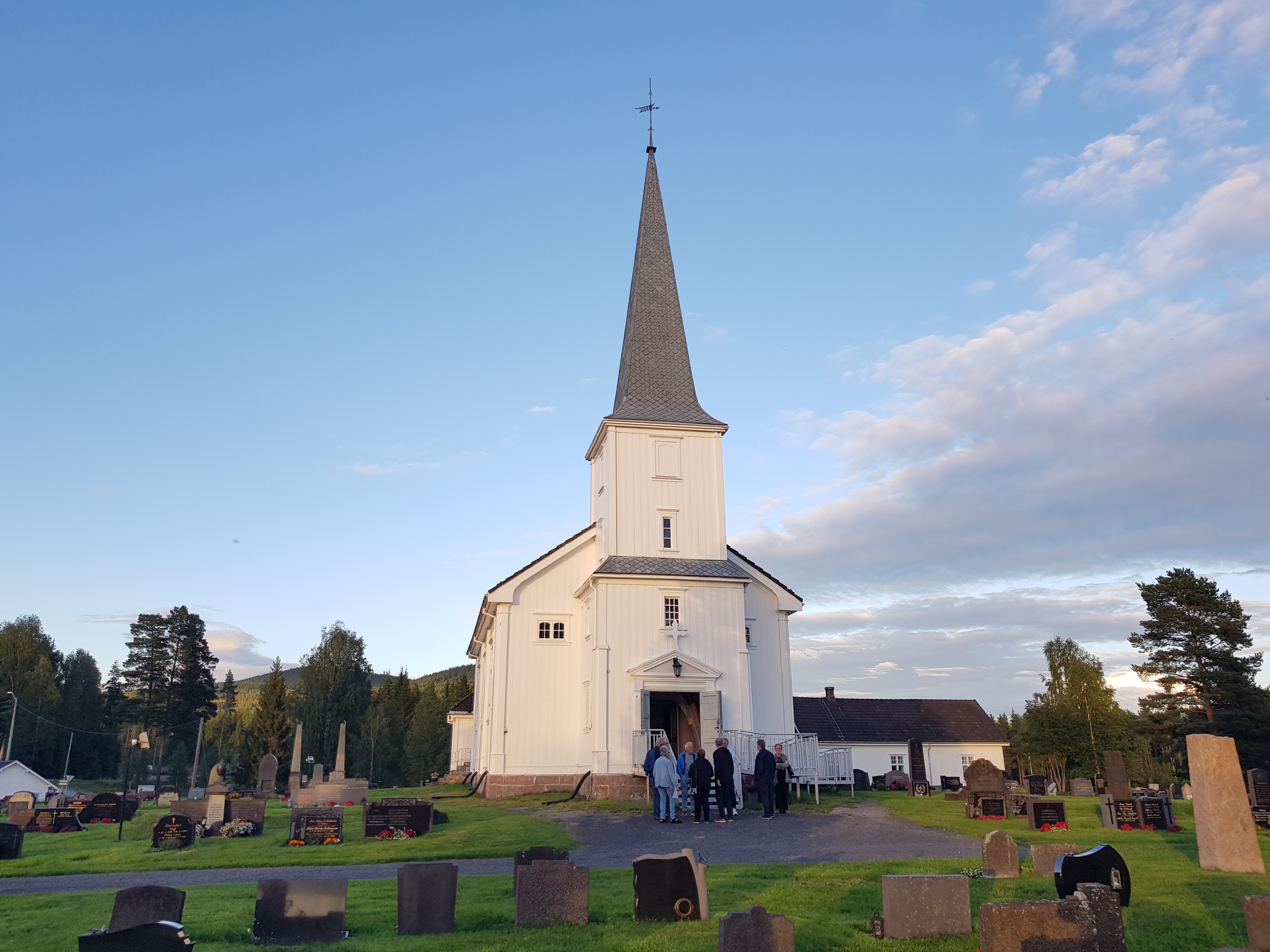 Åsnes Finnskog kirke. Foto: Anne Bråten Edvardsen