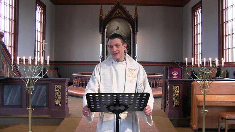 «Tekst og toner» fra Åsnes kirke - Påskedagen