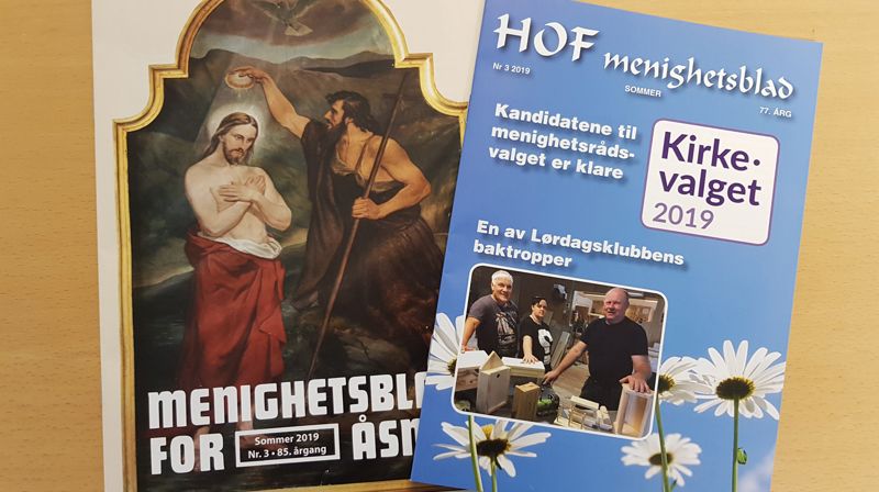 Nytt nummer av Åsnes og Hof menighetsblad 0319