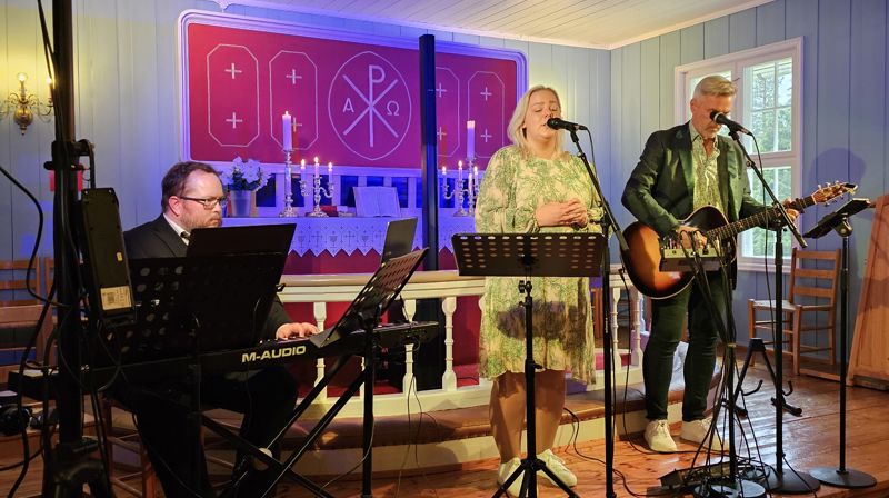 Foto: Fra konsert i Hof Finnskog kirke juni 2024.