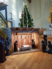 Jul i Hof kirke