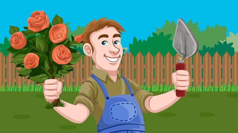 Plantedag på Ørland kirkegård