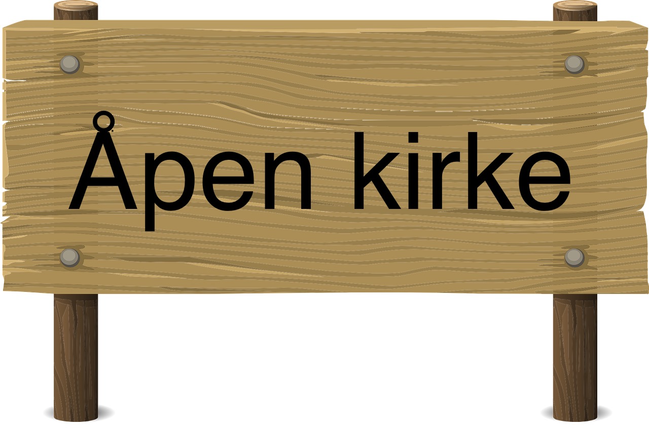 Åpen kirke sommeren 2021