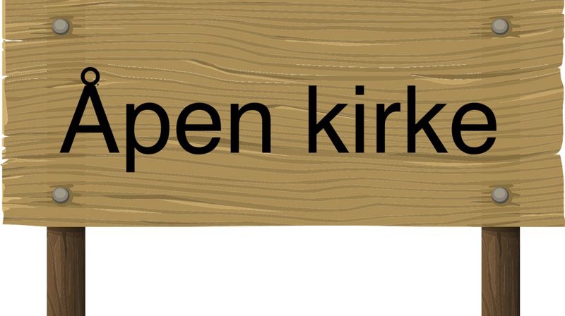 Åpen kirke sommeren 2021