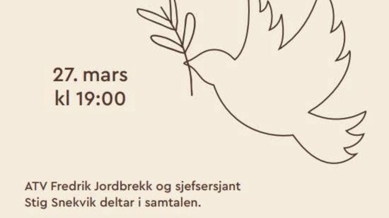 Sammen om freden - Samtalegudstjeneste i stasjonskapellet