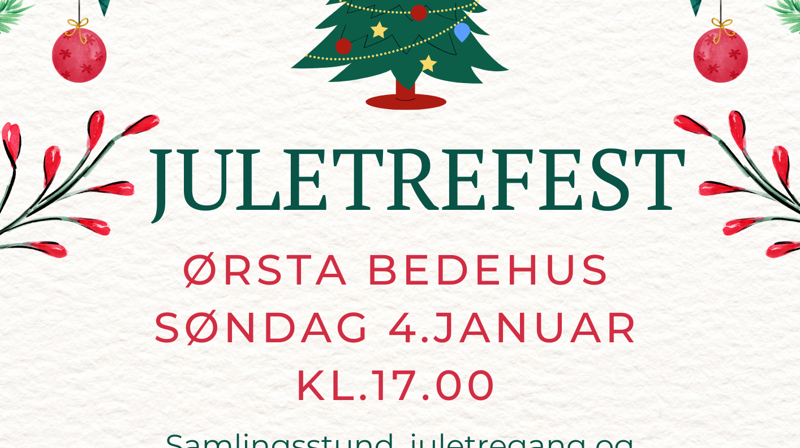Juletrefest søndag 4.januar 2025
