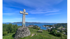 Steinkrossen på Vetahaugen i Bømlo kommune, reist til 900 års markeringa for innføringa av kristenretten i 1924.