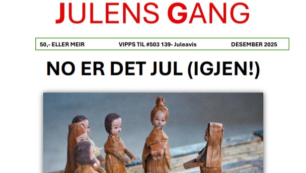 "Julens gang" - i salg no!