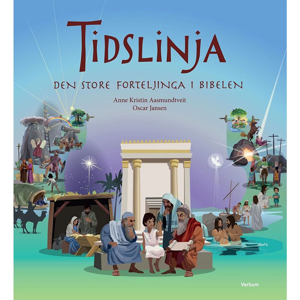 Bibelboka vi deler ut til femteklassingane