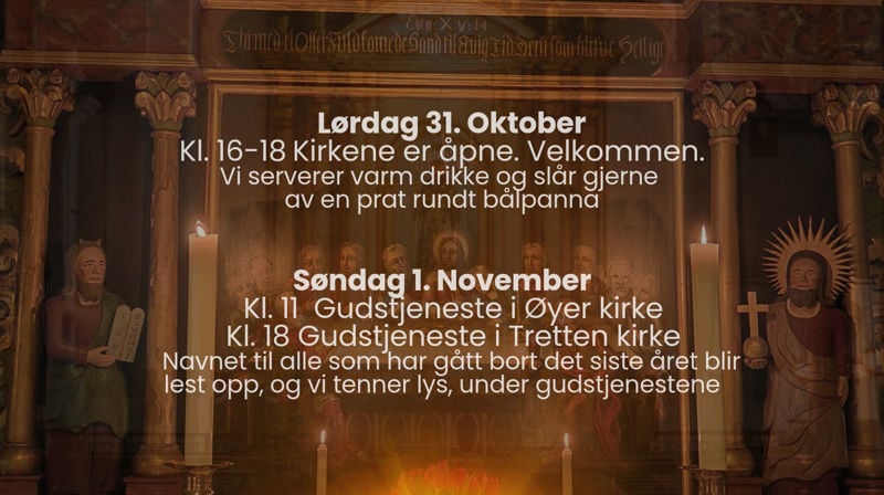 Allehelgen i Øyer og Tretten kirker