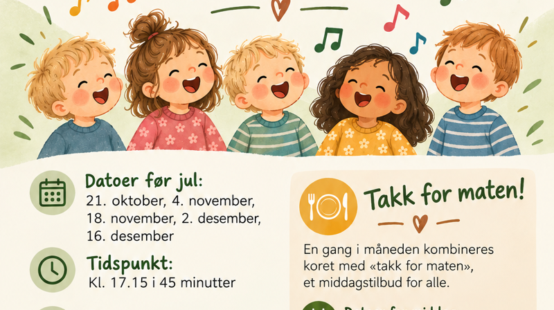 Har du barnehagebarn som liker å synge??